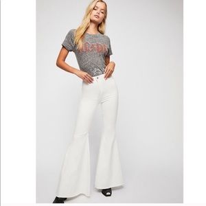 Free People Just Float On Flare Jeans